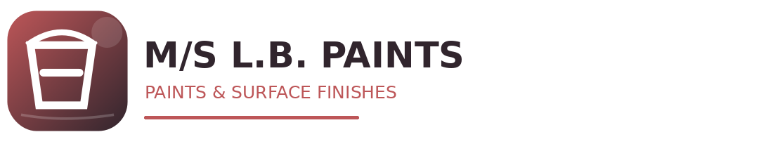 M/S L.B. PAINTS logo